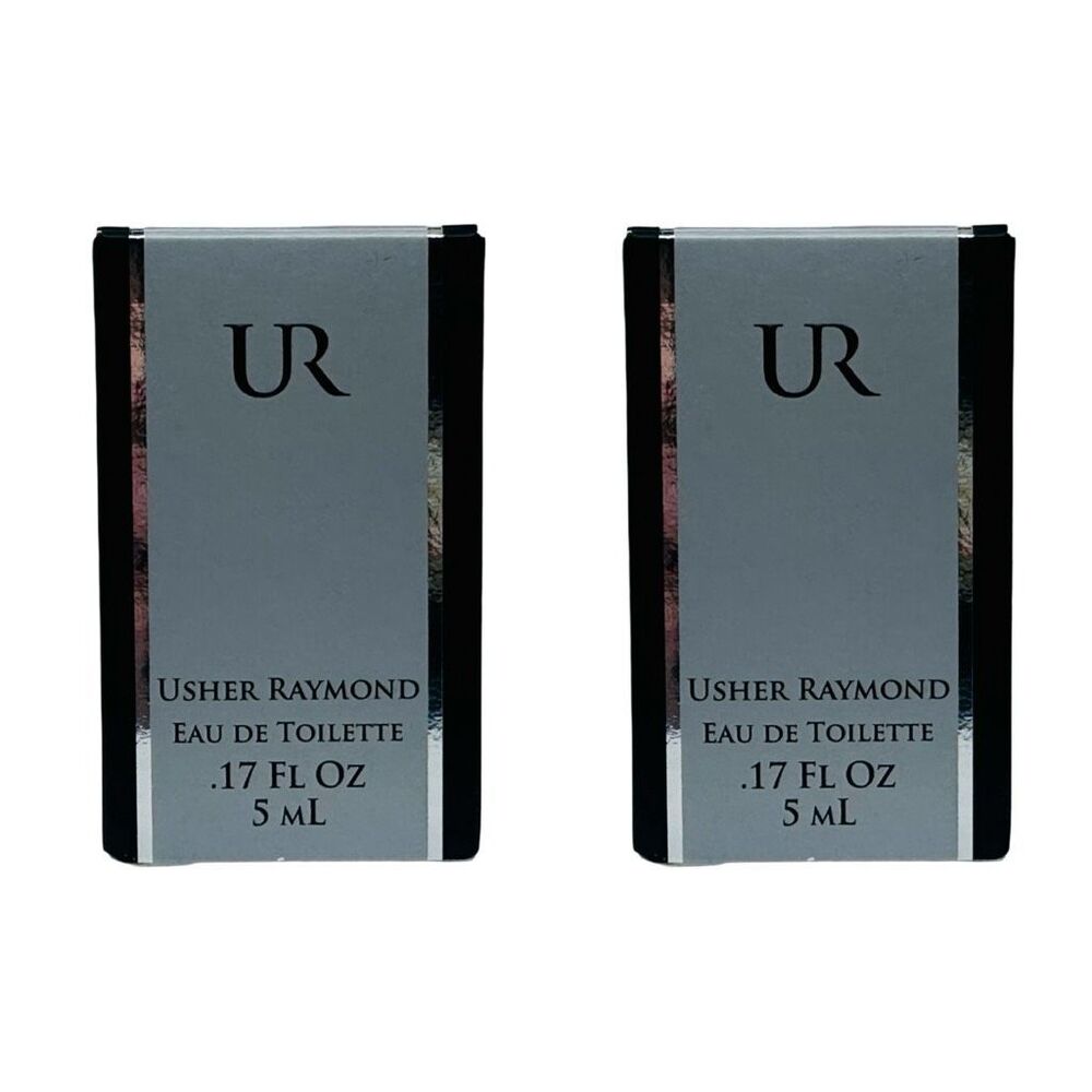Usher Raymond Eau de Toilette Mini Splash - 2 Count - 0.17 fl oz / 5 ml